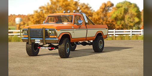 Cover image for FS25 - 1973 - 79 Ford F-250 Ranger XLT