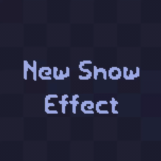 Update 1.4.0 - New Snow Effect & Bug fixes - Pixel UI VFX by Nojoule