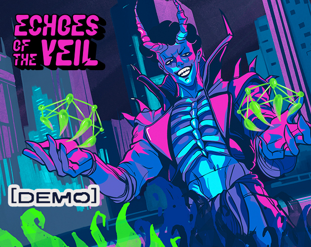 Cover image for [DEMO] Echoes of the Veil: A Cyberpunk TTRPG about Revolution and Tough Choices