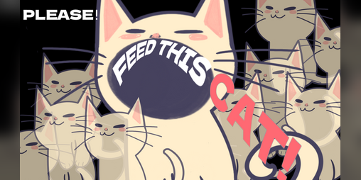 Cover image for PLEASE! Feed this cat!