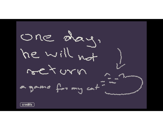 Cover image for one day, he will not return