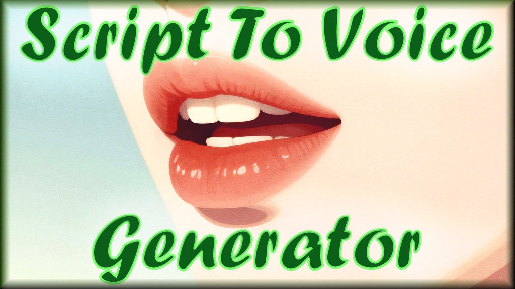 Script to Voice Generator