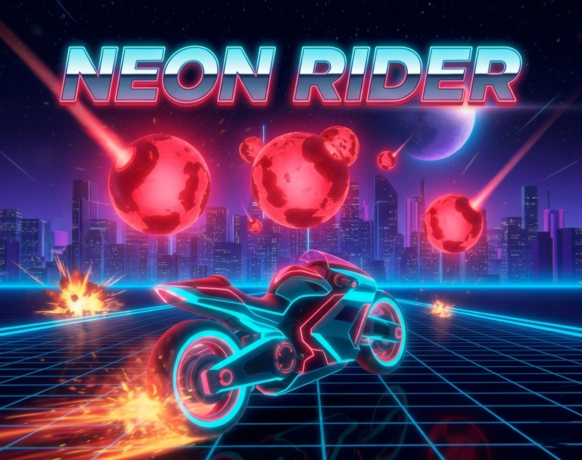 Neon Rider Pc Neon Rider by ProBlastGames