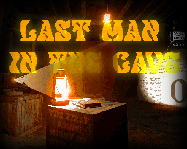Last man in the cave cover