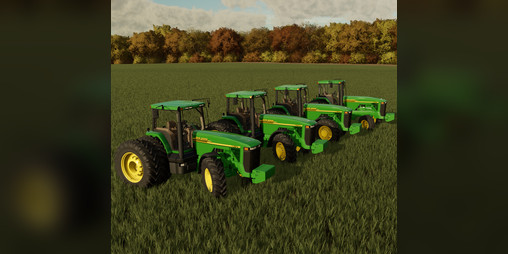 Cover image for FS22 John Deere 8000/8010 Series US v.2.0