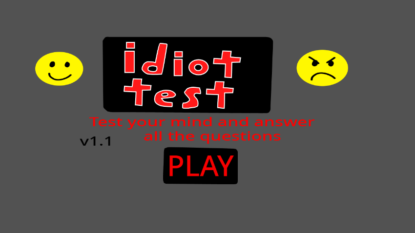 Very Scary idiot test mobile friendly