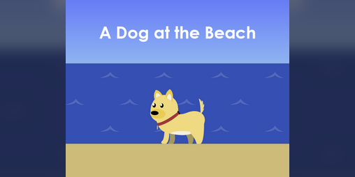 Cover image for A Dog at the Beach