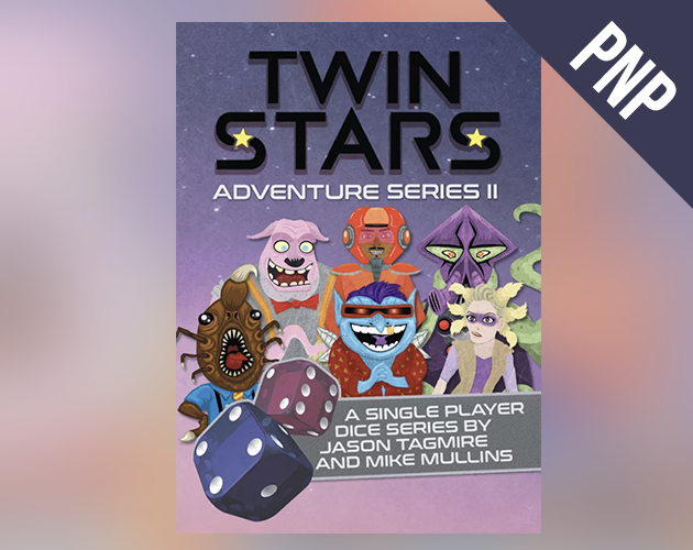 Portada de Twin Stars: Adventure Series II