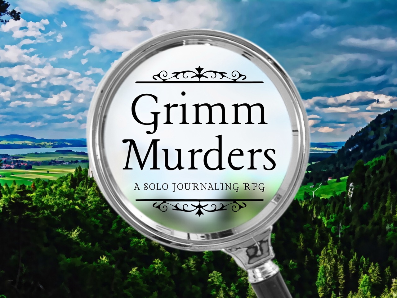 Cover image for Grimm Murders: A Solo Journaling RPG