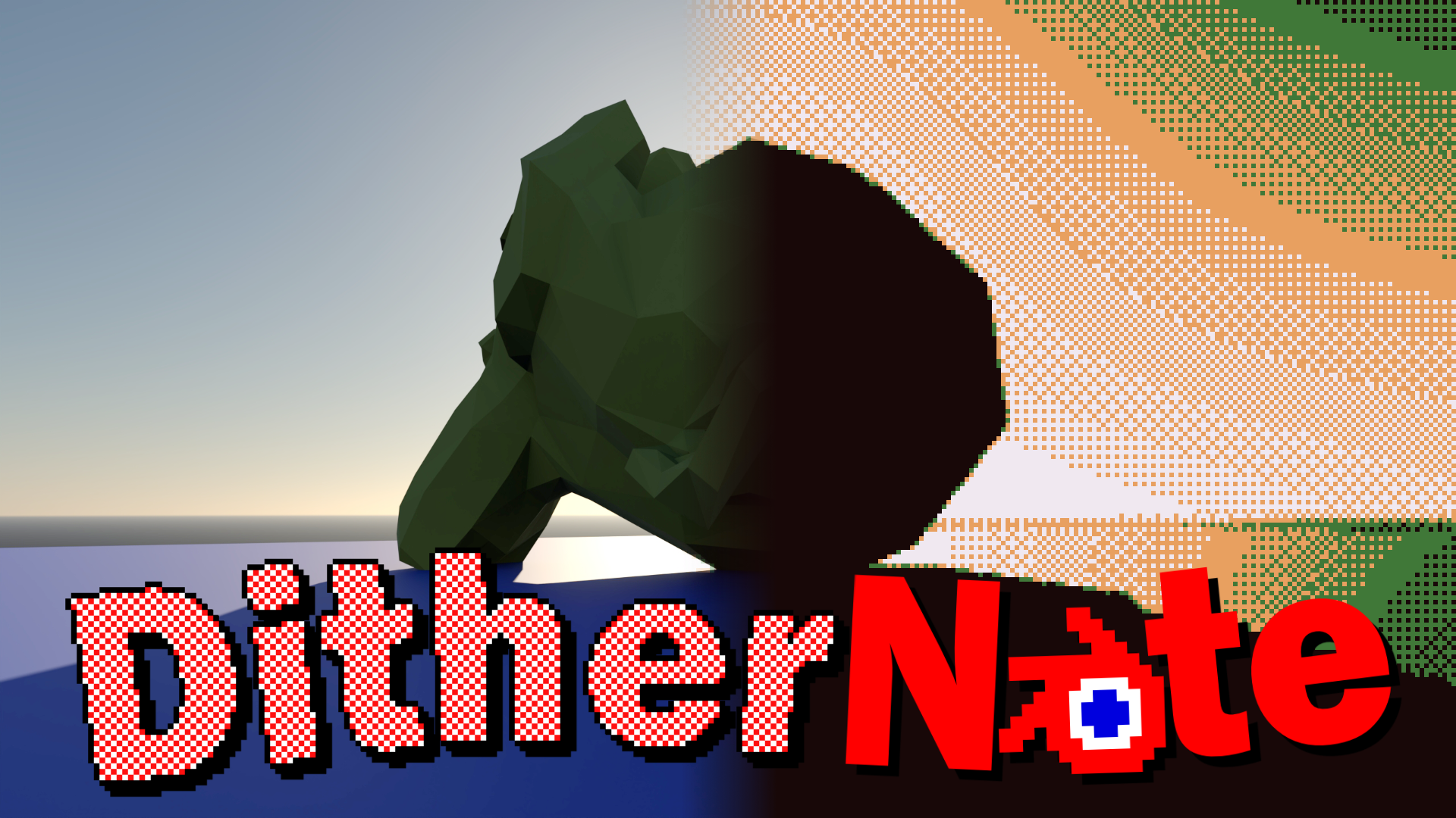 DitherNote - Retro Blender Filter (5.0+)