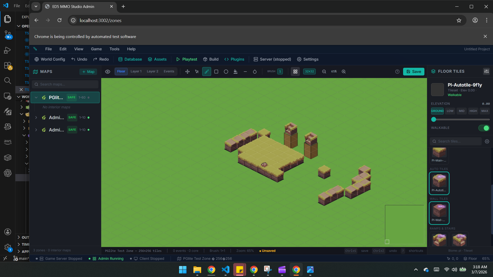 Working on a new and improved map editor! - ED5 MMO Studio by ChigooX
