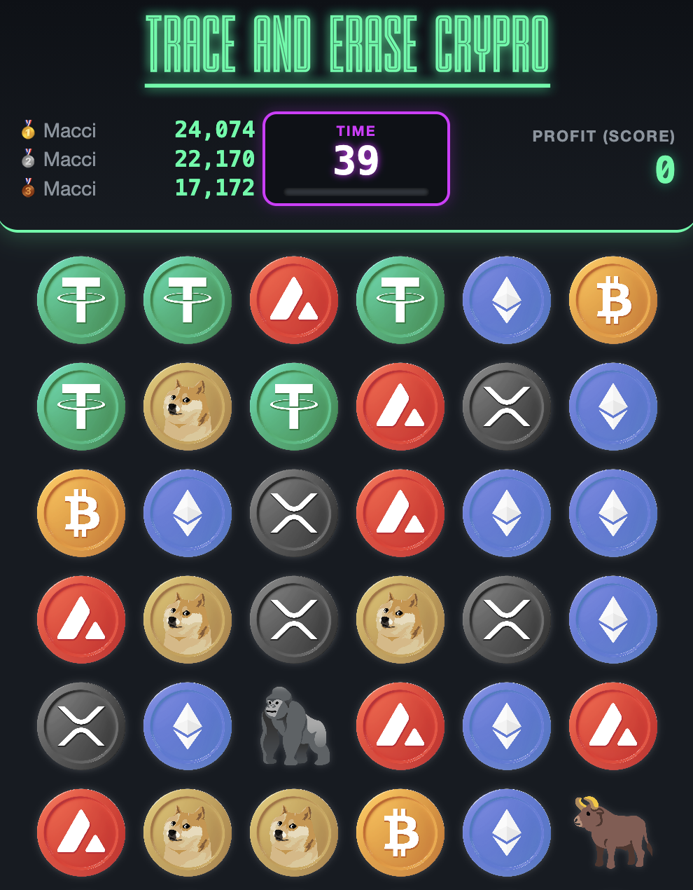 Cover image for Crypto Trace - Profit Puzzle