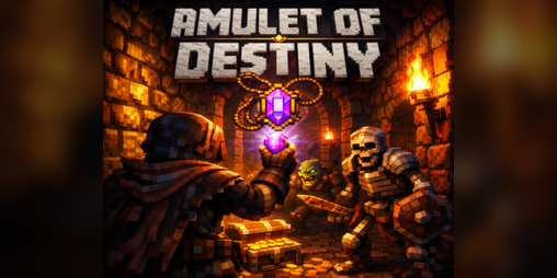 Cover image for Amulet of Destiny: Dungeon Crawler
