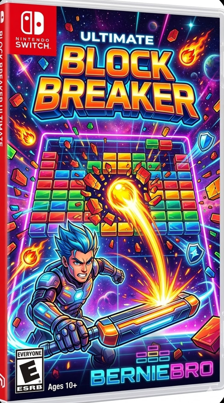 neon block breaker