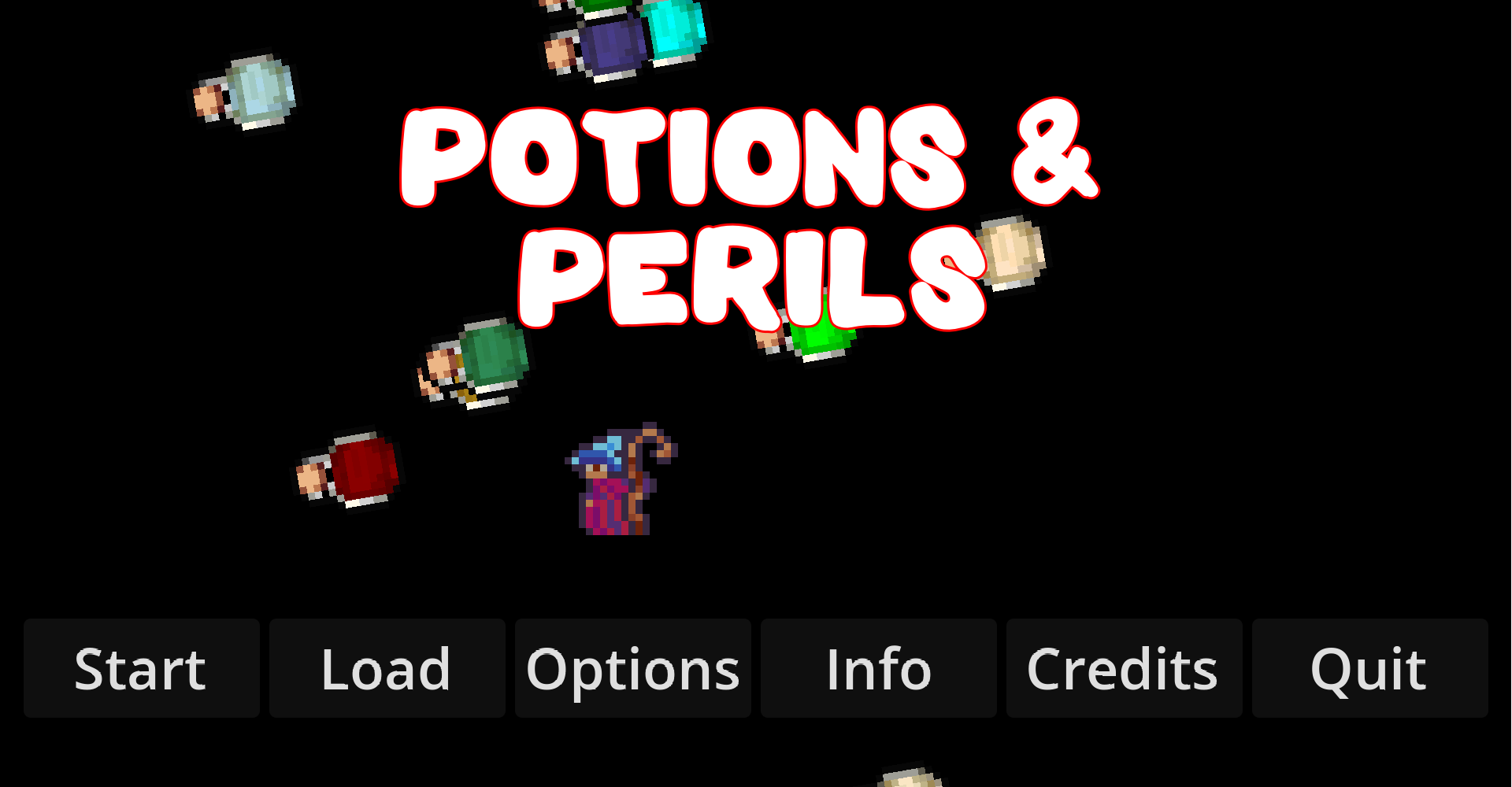 Potions 'n Perils - my submission for 2026 7DRL challenge