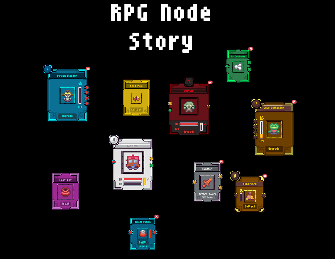 RPG Node Story by Mochas