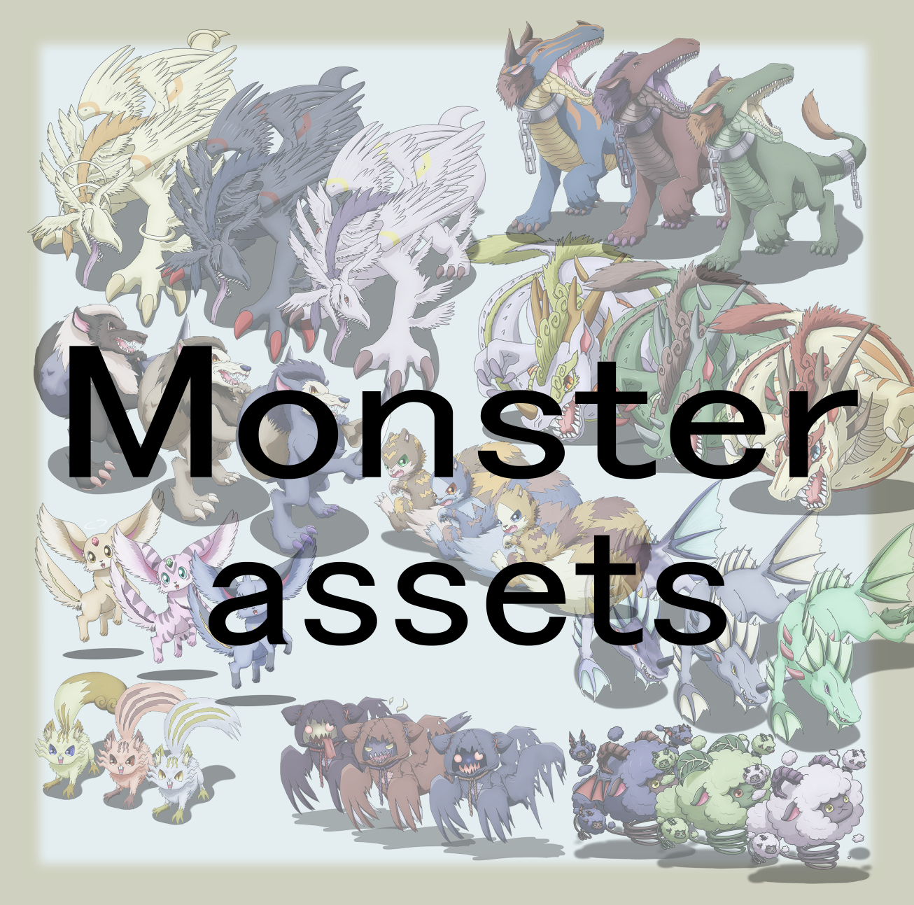 06_Fantasy Enemy Monster Bundle Vol.06 by miraeru