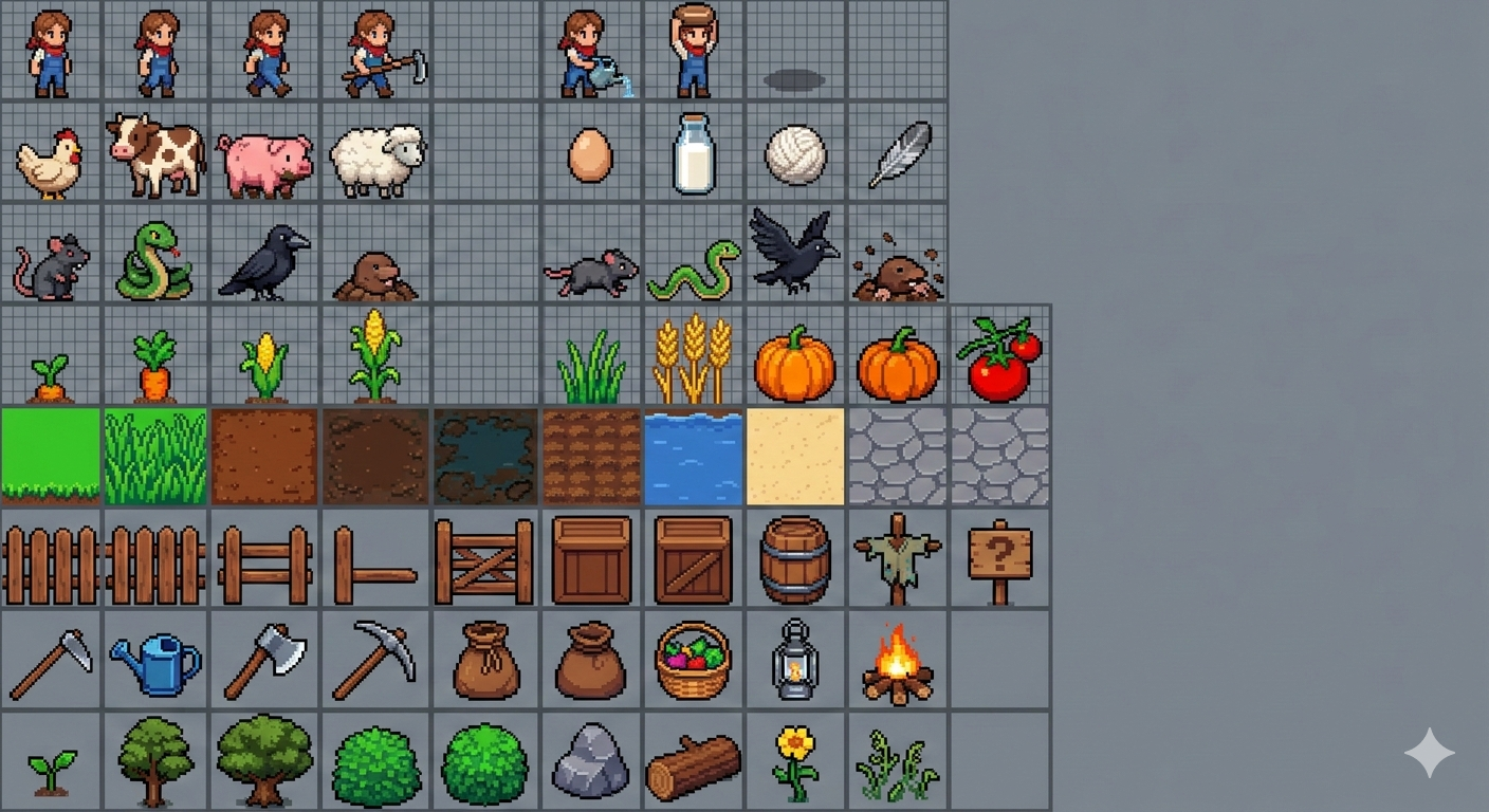 Farming Simulator Assets by cool_pixels