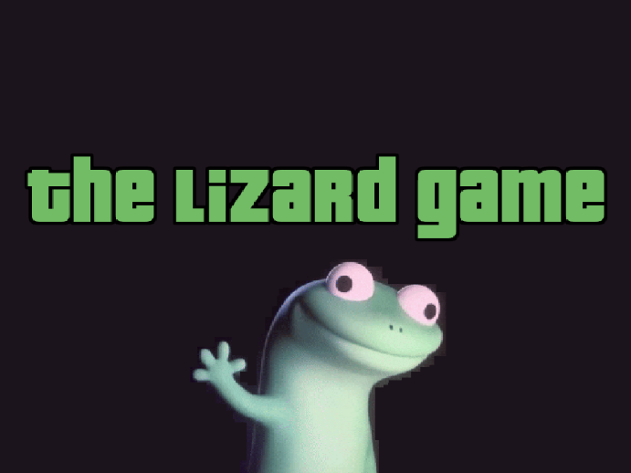 Cover image for The lizard game
