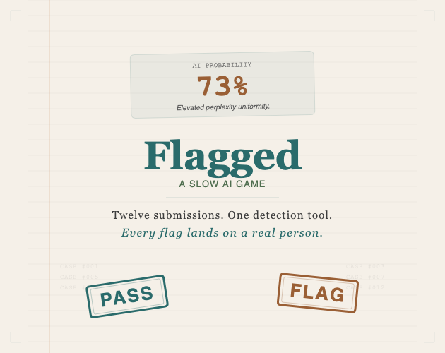 Cover image for Flagged