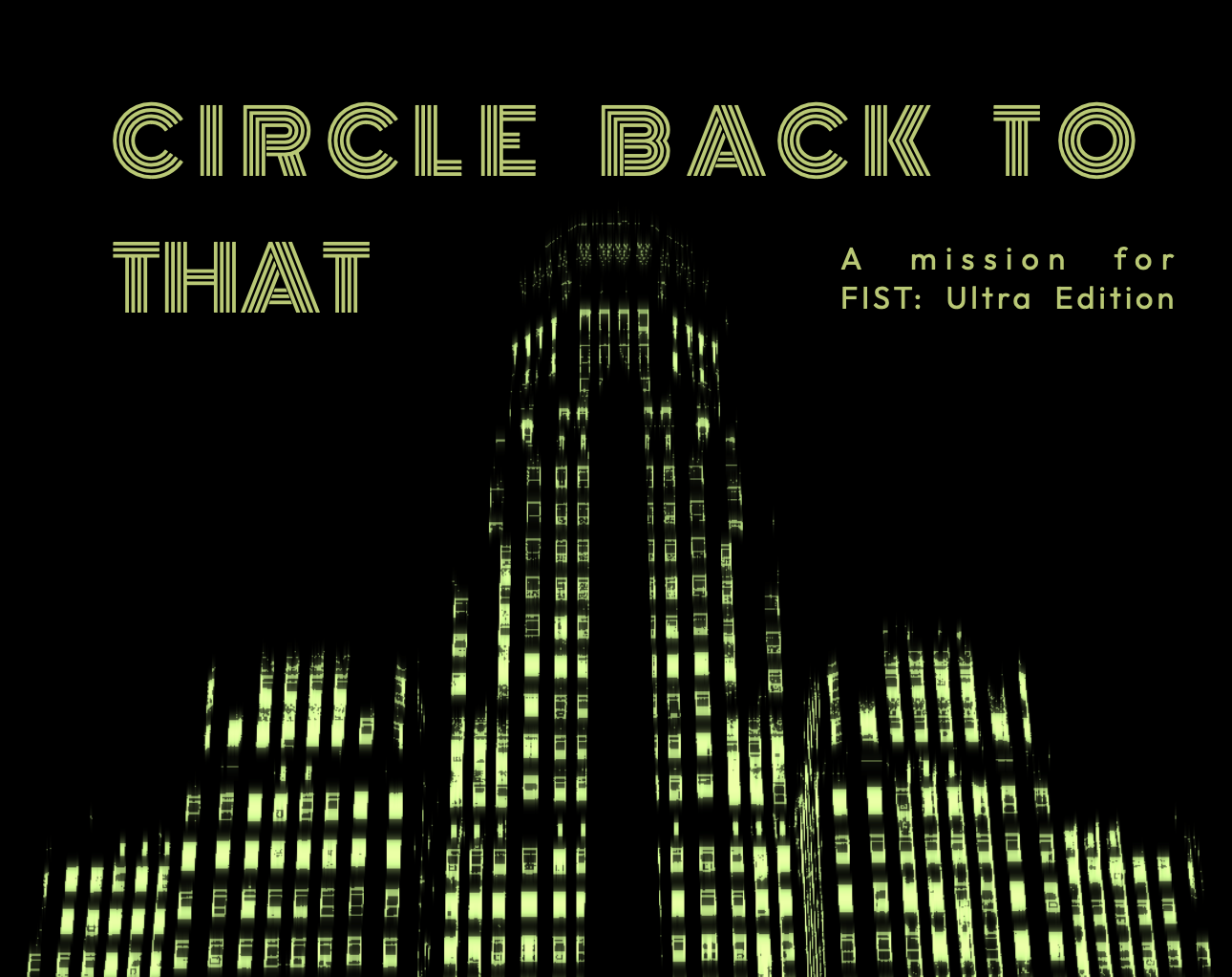 Cover image for CIRCLE BACK TO THAT