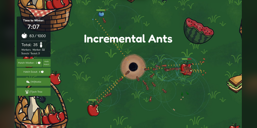 Cover image for Incremental Ants (Jam Version)