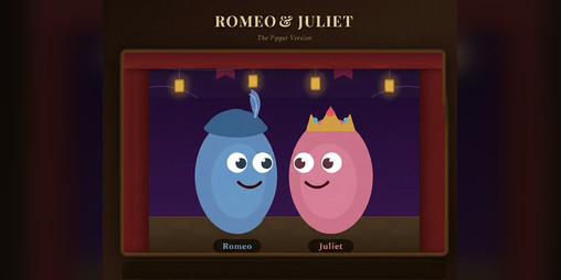 Cover image for Romeo & Juliet: The Puppet Show