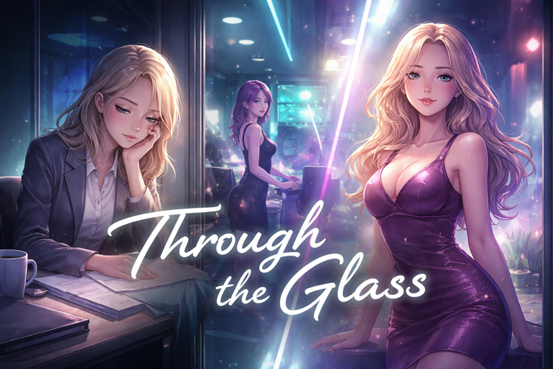 Cover image for Through the Glass