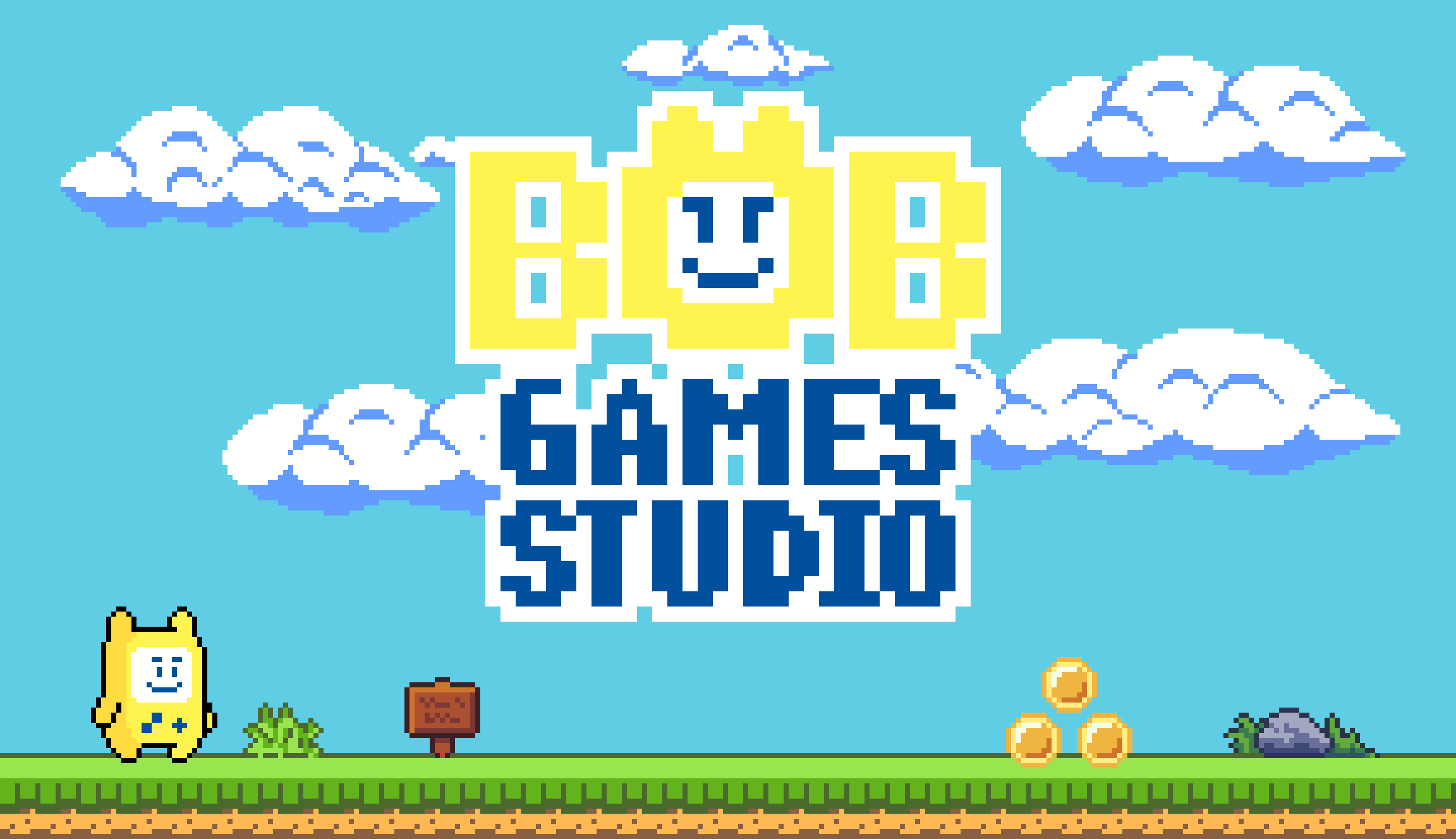 Free 2D pixel assets from bob games studio