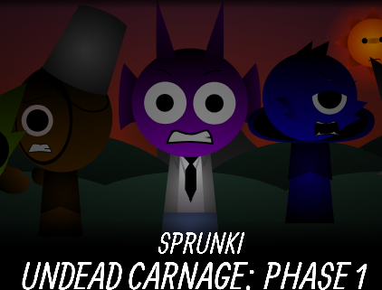 Cover image for Sprunki Undead Carnage: Phase 1