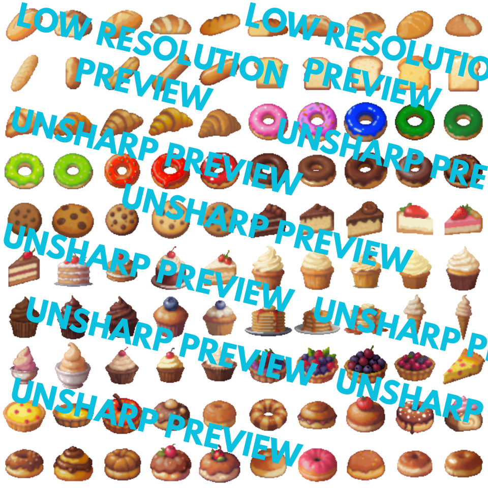 Free + Ultimate Pixel Art Food Pack – 18,700+ Files | 1100+ Assets ...
