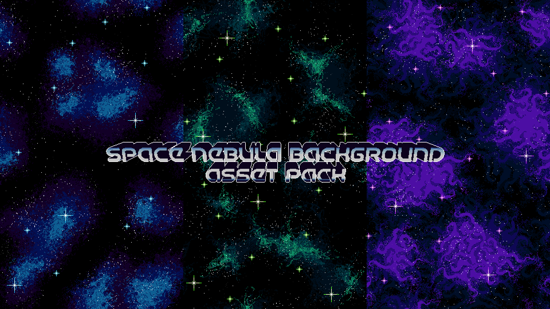 Space Nebula Background Asset Pack