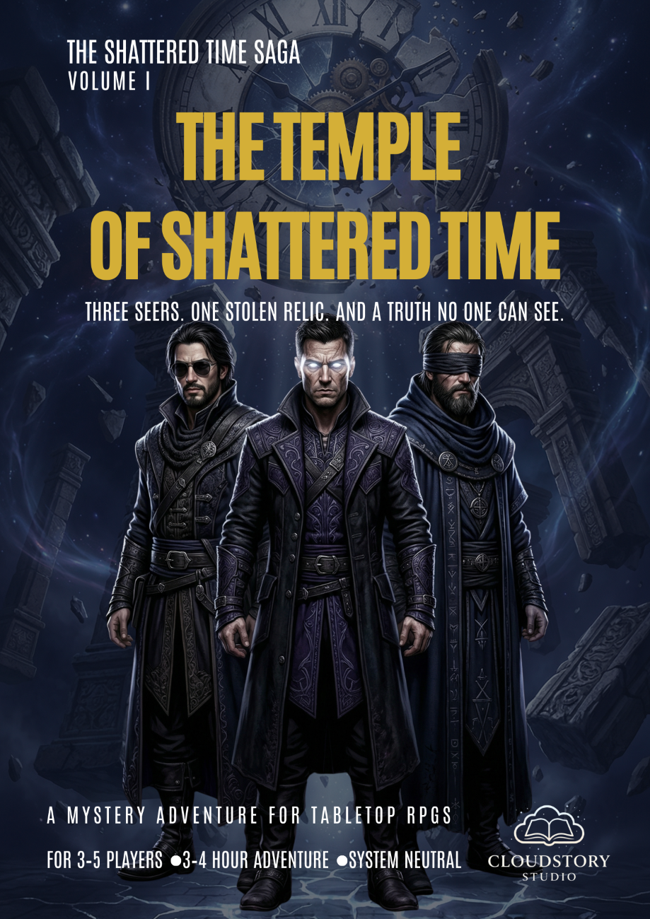 Shattered Time The Temple of Shattered Time Vol. I by Cloudstory