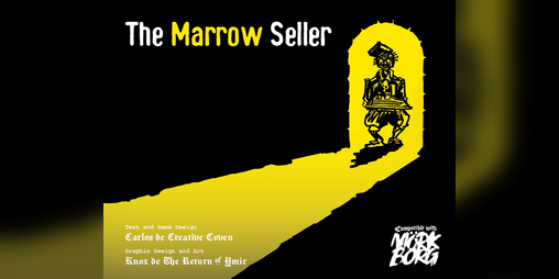 Cover image for The Marrow Seller - A New Shoppe for Mörk Borg