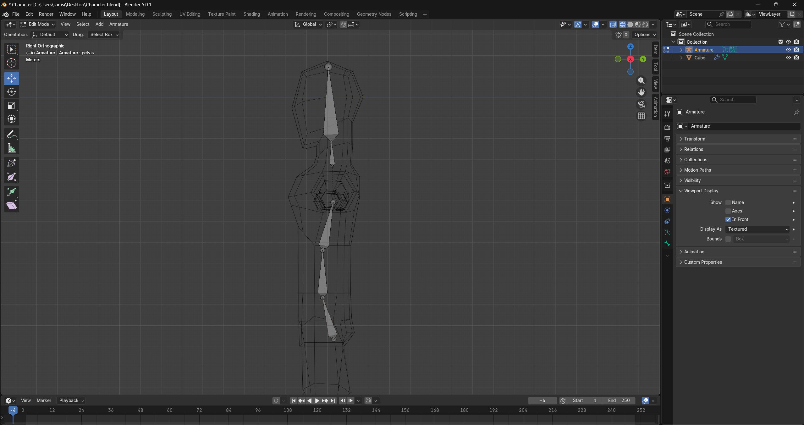 Animation Rig Bones Week 2 - Bones, Rigging, and Animation - UTAS KIT207 Portfolio by ...