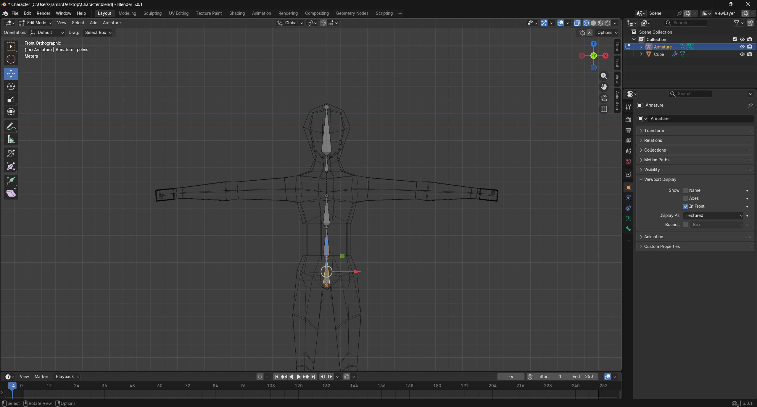 Week 2 - Bones, Rigging, and Animation - UTAS KIT207 Portfolio by ...