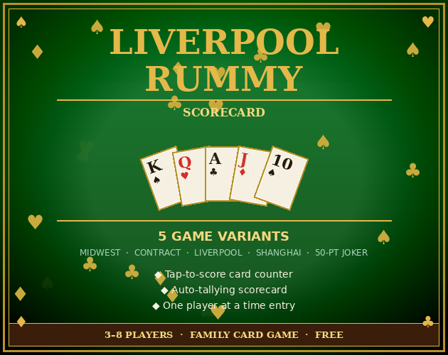 Liberpool Rummy Liverpool Rummy by G2G2