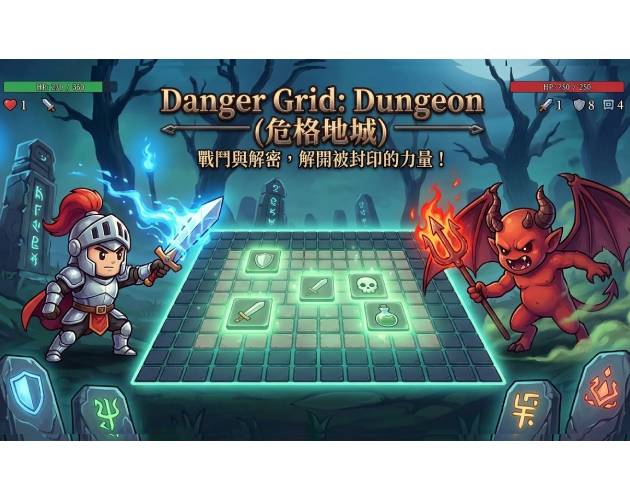 Cover image for Danger Grid: Dungeon (危格地城)