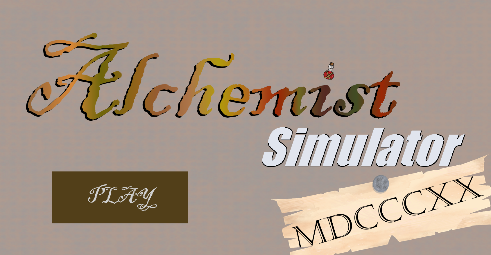 Cover image for Alchemist Simulator MDCCCXX