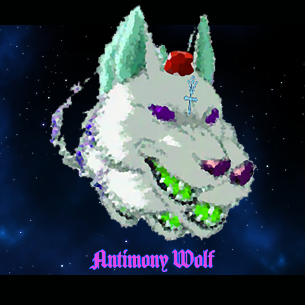 Cover image for Antimony Wolf: A Troika! Background