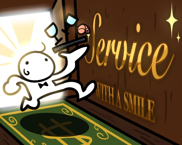 Cover image for Service With a Smile