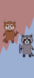 Panda Vs Racoon Raccoon vs. Red Panda: Match battle by NEWEN284
