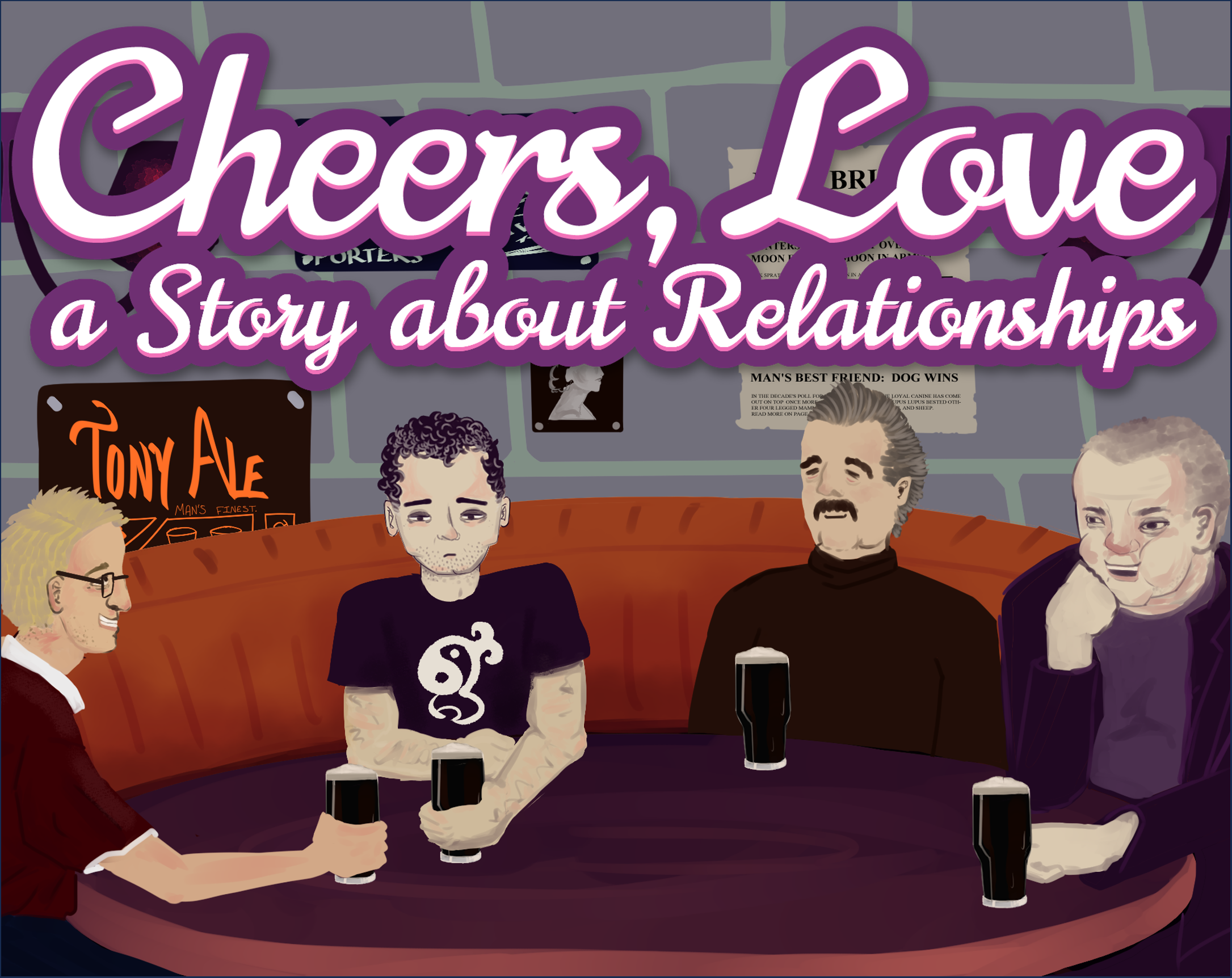 Cover image for Cheers, Love: A Story about Relationships
