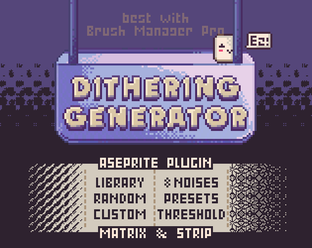 Cover image for Dithering Generator For Aseprite