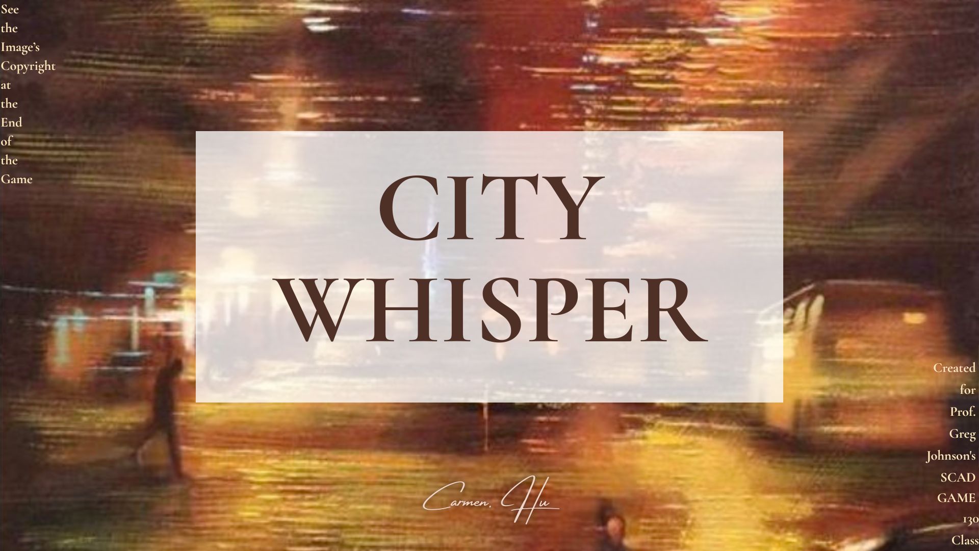 Cover image for City Whisper