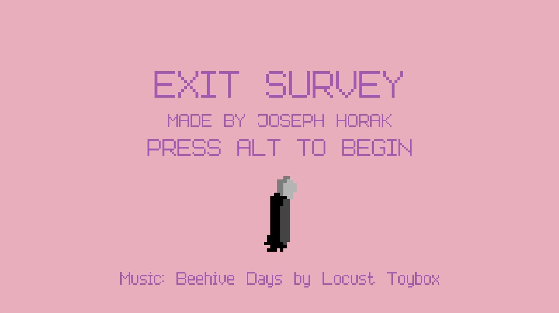 Exit Survey: a game by Joseph Horak