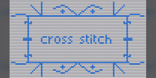 Cover image for Cross Stitch - Pixel art