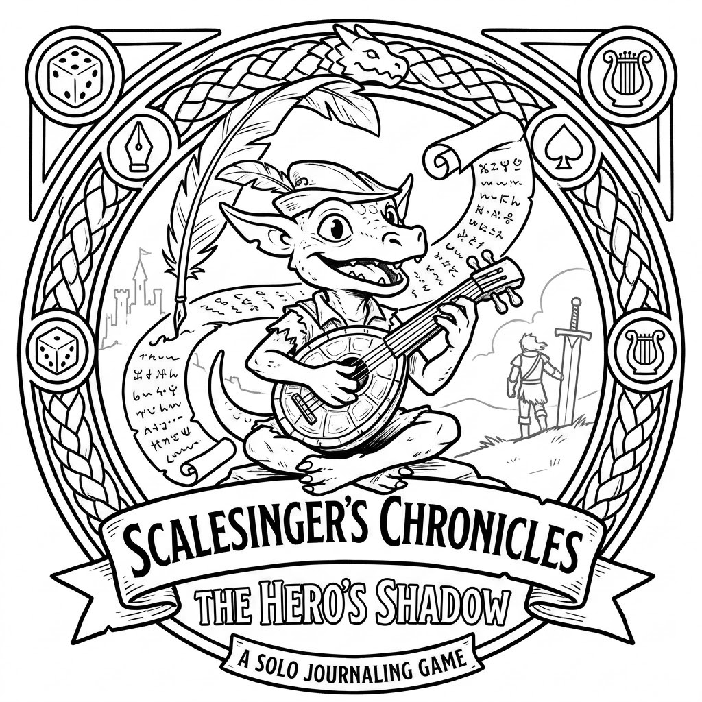 Cover image for Scalesinger's Chronicles: The Hero´s Shadow