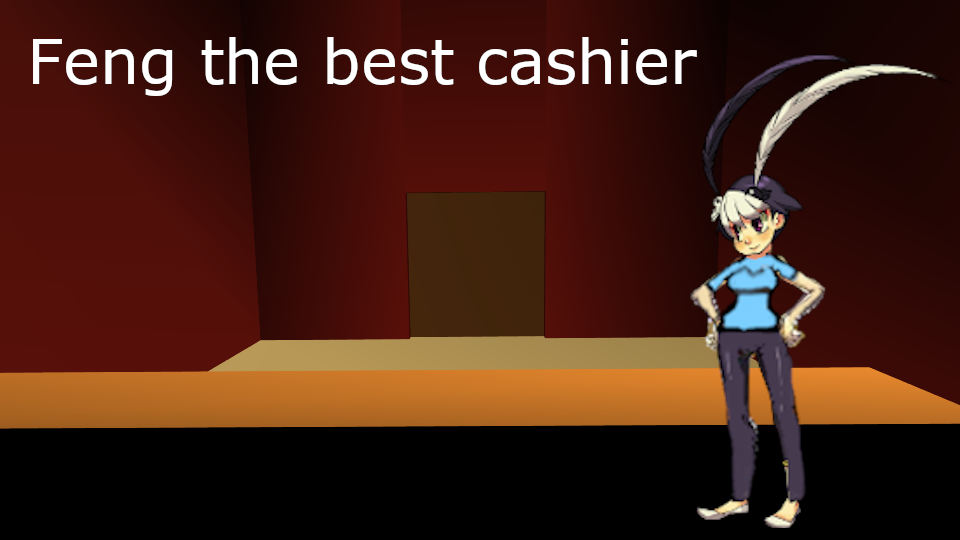 Cover image for Feng the best cashier
