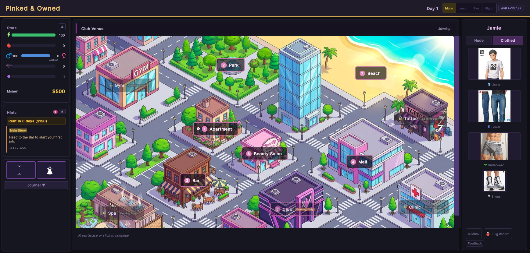 Listening to your feedback — early game visuals - Pinked and Owned ...